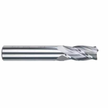 Morse End Mill, Center Cutting Regular Length Single End, Series 5943, 716 Cutter Dia, 234 Overall L 57928
